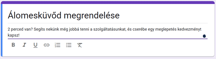 Az alapok beállítása