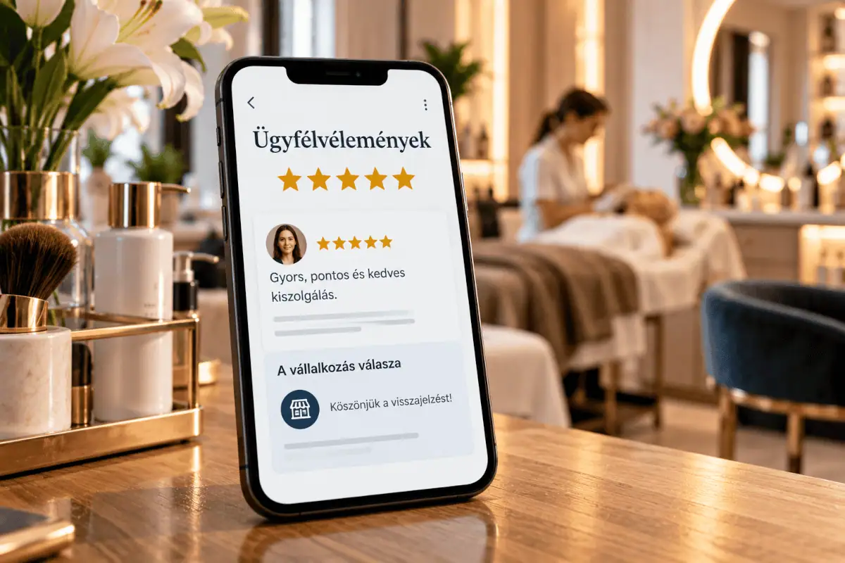 Google Cégprofil ügyfélvélemények és hiteles értékelések kezelése