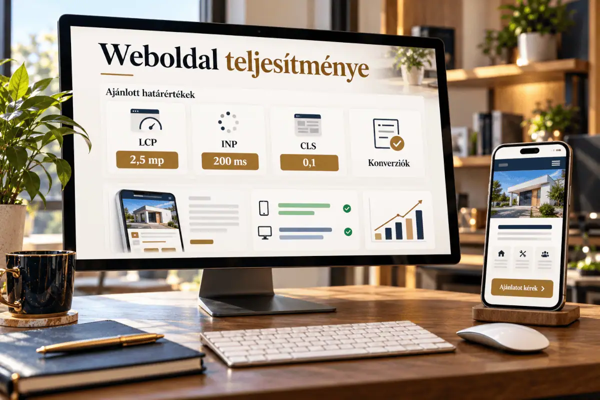 Mobilos weboldalsebesség és Core Web Vitals ellenőrzése