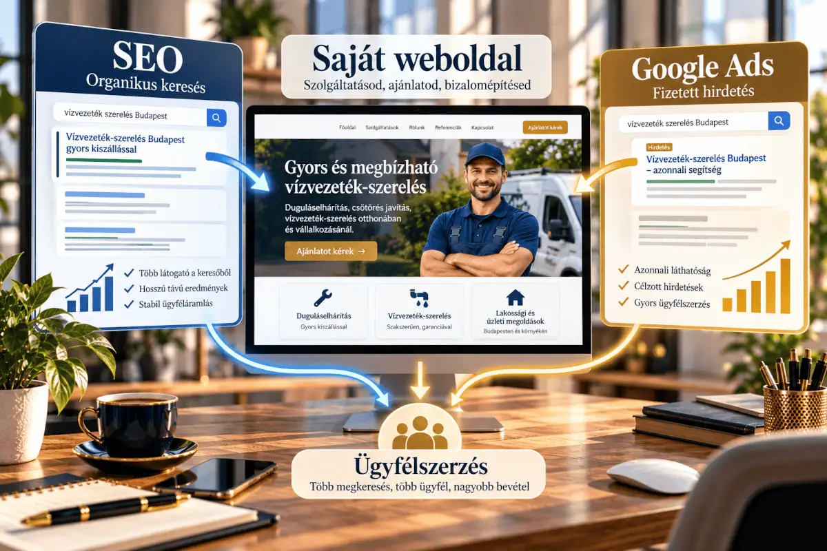 SEO és Google Ads összehangolt marketingstratégiája
