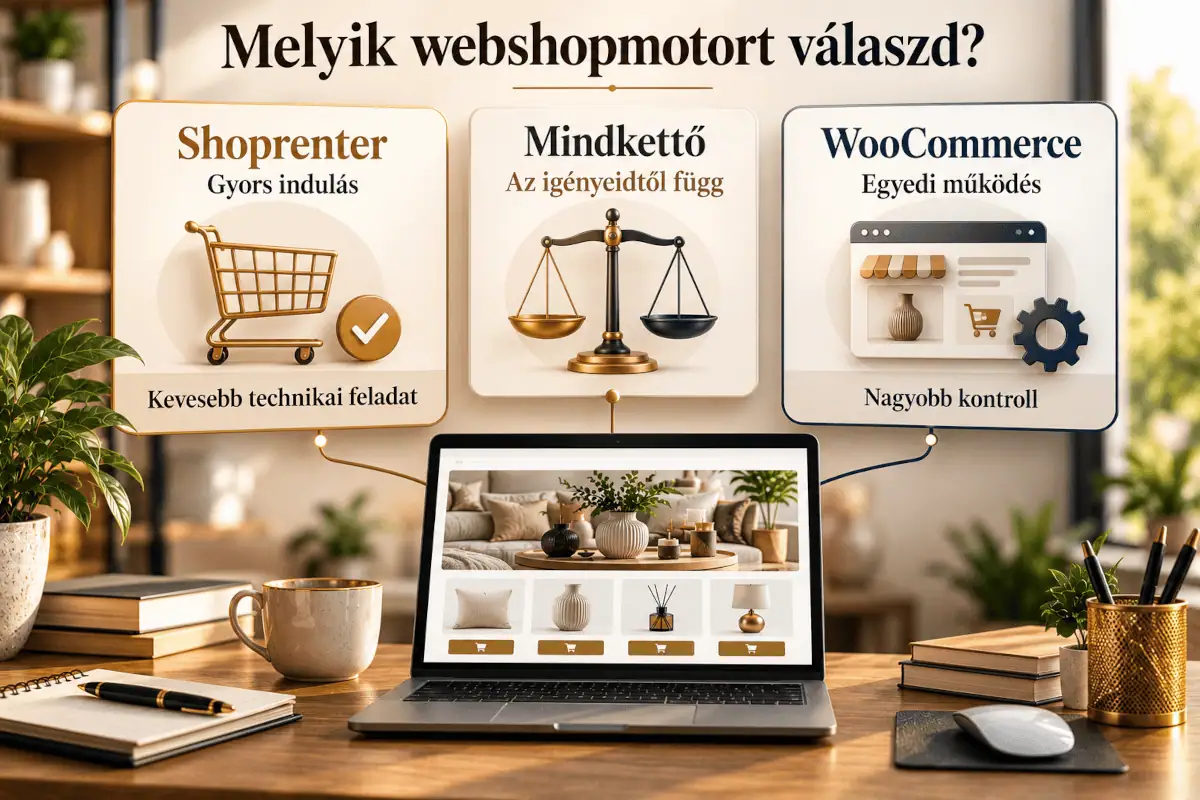 WooCommerce és Shoprenter közötti választás vállalkozási igények alapján